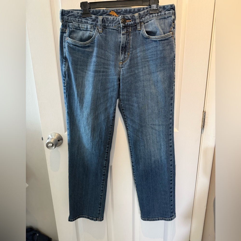 Tommy Bahama Vintage Jeans Men 33x30* Medium Wash Stretch Straight Comfort Fit